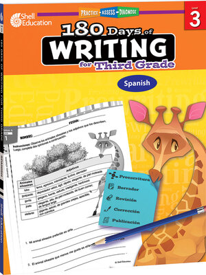 cover image of 180 Days of Writing for Third Grade
